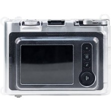 Bonanza Int Fujifilm Instax Mini Evo Anında Fotoğraf Makinesi Için Kristal Şeffaf Koruyucu Kılıf Çanta (Yurt Dışından)