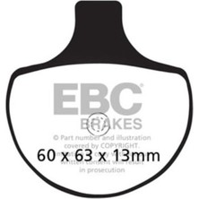 Ebc FA094V Harley Davıdson Flstb/flstc 00-11 Yarı Sinter Ön Fren Balatası