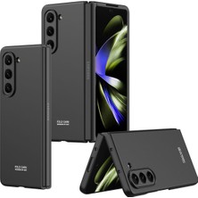 Fibaks Samsung Galaxy Z Fold 5 Kılıf Katlanabilir Darbe Emici Mat Renkli Sert Kıpta Kapak