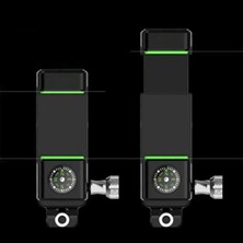 Zoli Pusulalı Motosiklet Telefon Tutucu Evrensel 360 Derece Dönebilen Bisiklet Telefon Tutucu