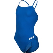 Arena Team Challenge Kız Çocuk Mayosu (Mavi)