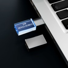 Hediye Sepeti Kişiye Özel Kristal 16GB USB Bellek