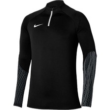 Nike DR2294 M Nk Dri Fit Strike Eşofman Üstü Rahat Tasarım Siyah Erkek S Kalıp