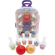 Asya Oyuncak Bavul Bowling Set CESE-10038, Çocuklar Için Bavulda Bowling Seti