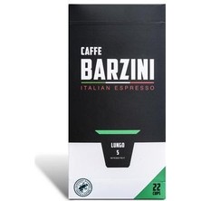 Barzini 44'Lü Kapsül Paketi Espresso&Lungo