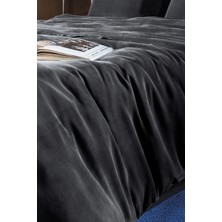 Issimo Home Jade Blacky Çift Kişilik %100 Vegan Ipek Nevresim Takımı
