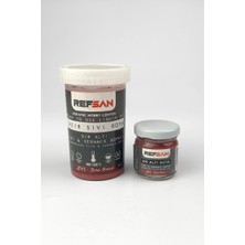 Refsan Hazır Çini ve Seramik Boyası 2845 Bordo Kırmızı 40 ml