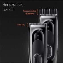 Braun Series 5 HC5310, Erkekler Için 17 Uzunluk Ayarına Sahip Saç Kesme Makinesi