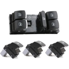 Volkswagen Tiguan Cam Açma Düğmesi Anahtarı Takımı 2008-2015 Krom