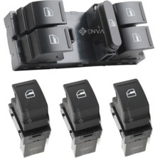 Seat Leon Cam Açma Düğmesi Anahtarı Takım 2006--2012