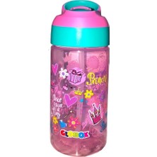 Globox Tritan 500ML Pembe Princess Desen Matara