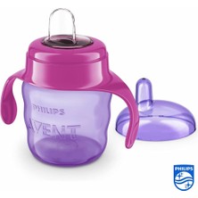 Philips Avent Eğitici Damlatmaz Bardak 200 ml Suluk Pembe