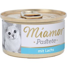 Miamor Pastete Somon Balıklı Kedi Konserve Mama 85 gr