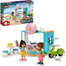 Toptan Bulurum Friends Donut Dükkanı 41723-4 Yaş ve Üzeri Çocuklar Için Liann ve Leo Mini Bebekleri Içeren Oyuncak Yapım S (63 Parça)