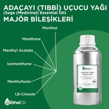 Etheloil Adaçayı (Tıbbi) Uçucu Yağı - Etheloil - 500 gr -  ve  Uçucu Yağ - Üretici Firma, , Toptan Satış - Sage (Medicinal) Essential Oil - Salvia Officinalis L