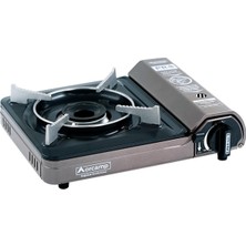 Orcamp Tekli Portatif Ocak Plastik Çantalı Gaz Stop Emniyetli Eloksal  CK-505