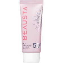 Beausta Lekeli Ciltler Için Mild Sun Pink Tone-Up Güneş Kremi Spf 50+ Pa++++