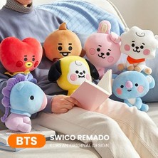 Bestone Bt21 Mang Sevimli Karikatür Peluş Oyuncak - Açık Mavi (Yurt Dışından)