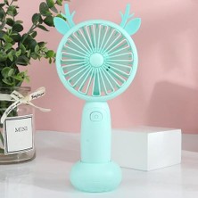 Bestone Taşınabilir Mini El Fan - Yeşil (Yurt Dışından)