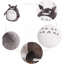 Bestone Anime Miyazaki Hayao Totoro Peluş Oyuncak - Gri (Yurt Dışından)