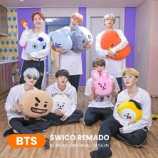 Bestone Bt21 Shooky Sevimli Karikatür Peluş Oyuncak - Kahverengi (Yurt Dışından)