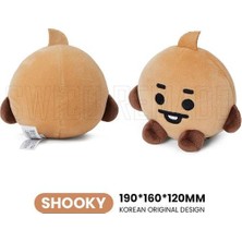 Bestone Bt21 Shooky Sevimli Karikatür Peluş Oyuncak - Kahverengi (Yurt Dışından)