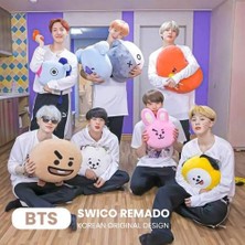 Bestone Bt21 Cooky Sevimli Karikatür Peluş Oyuncak - Pembe (Yurt Dışından)