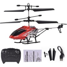 Bestone Sakuraa Mini Usb Rc Alaşımlı Helikopter - Kırmızı (Yurt Dışından)