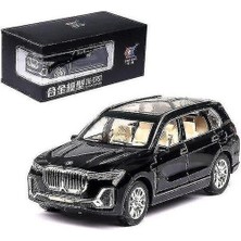 Bestone 1: 24 Bmw X7 Araba Modeli Alaşım Araba Döküm Oyuncak Araba Modeli Geri Çekin Oyuncak Koleksiyon (Siyah) (Yurt Dışından)