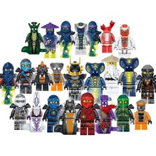 Bestone 24'Lü Ninjago Mini Figür Oyuncak (Yurt Dışından)