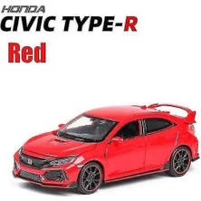 Bestone 1: 32 Honda Civic Tip R Diecasts Araba Modeli (Kırmızı) (Yurt Dışından)