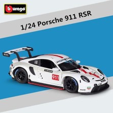 Bestone Bburago 1:24 Porsche 911 Rsr Alaşım Yarış Arabası Modeli Diecast Metal Oyuncak Spor Otomobil Modeli Yüksek Simülasyon Koleksiyonu Çocuk (Yurt Dışından)