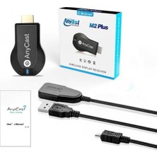 Bestone Anycast M2 Plus Tv Stick Wifi Ekran Alıcısı Dongle Dlna Miracast Airplay Airmirror 1080p Mirascreen Yansıtma Ekranı (Yurt Dışından)