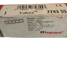 Legrand Valena 774355 5'li Çerçeve Krem Bej
