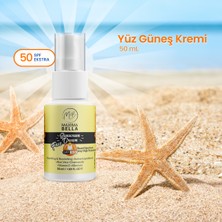 Maxima Bella Spf 50+ Yüz Güneş Kremi  | Tüm Cilt Tiplerine Uygun Günlük Kullanım 50 ml