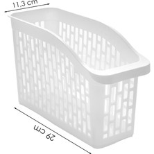 Porsima Org-22 4 Lü Çok Amaçlı Buzdolabı Içi Düzenleyici Sebze Meyve Organizer Sepet