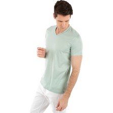 Story Of Basics V Yaka, Kısa Kollu Erkek T-Shirt