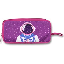 Famebag Famebag-Ümit Çanta Lisanslı Kız Astronot Okul Sırt Çantası -Beslenme ve Kalemlik Çantası Seti