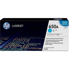 HPZR Hp 650A-CE271A Muadil Mavi Toner