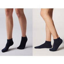 Nova Socks Unısex Premıum Dikişsiz Bambu Patik Çorap 4lü