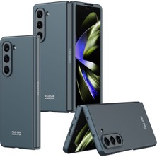 Lyon Tech Samsung Galaxy Z Fold 5 Kılıf Zore Sert Kıpta Kapak