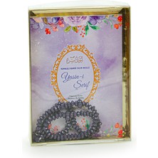 İhvan Online Şeffaf Kutulu Yasin Tesbih Seti Çanta Boy 80 Sayfa Mevlüt Hediyesi Mor