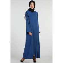 Ihvan Elit Kumaş Lacivert Aveze Ferace