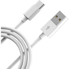 Sbz Sbz USB 2.1A  Şarj Kabloları Type-C -Mıcro - IPHONE 1 Metre - Beyaz Kablo