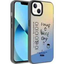 Voyo iPhone 14 Have Desenli Kılıf Çıkıtılı Kamera Voyo Kapak