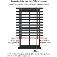 Brillant Düz Polyester (Etek Dilimli) Stor Perde