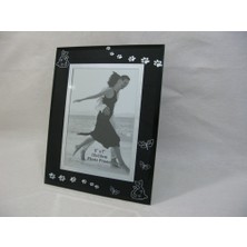 Es Dekor Lun Art Cats By Luyano Siyah Çerçeve 13X18CM Dikey Cam Ayna 5X7INCH Photo Frame