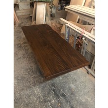 Bintaş Mobilya Kütük Ağaç Masa Üstü Tablası 120X50.CM