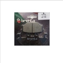 Brenta Sym Atv 300 Ön Fren Organik 1 Takım Balata  Brenta