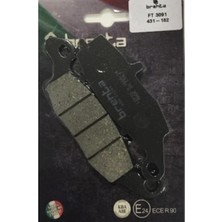 Brenta Kawasakı Er-6 N Ön Sağ Fren Organik 1 Takım Balata  Brenta